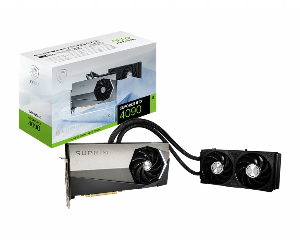 MSI SUPRIM LIQUID X GeForce RTX 4090 24GB 280mm