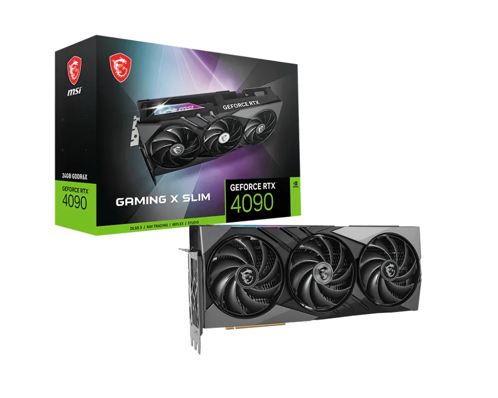 MSI GAMING X SLIM GeForce RTX 4090 24GB 322mm