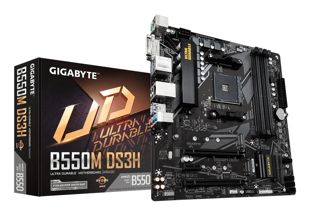 Gigabyte B550M DS3H