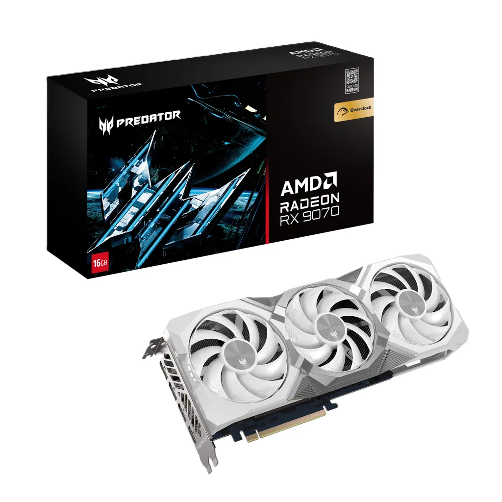 Acer Predator BiFrost OC Radeon RX 9070 16GB 297mm