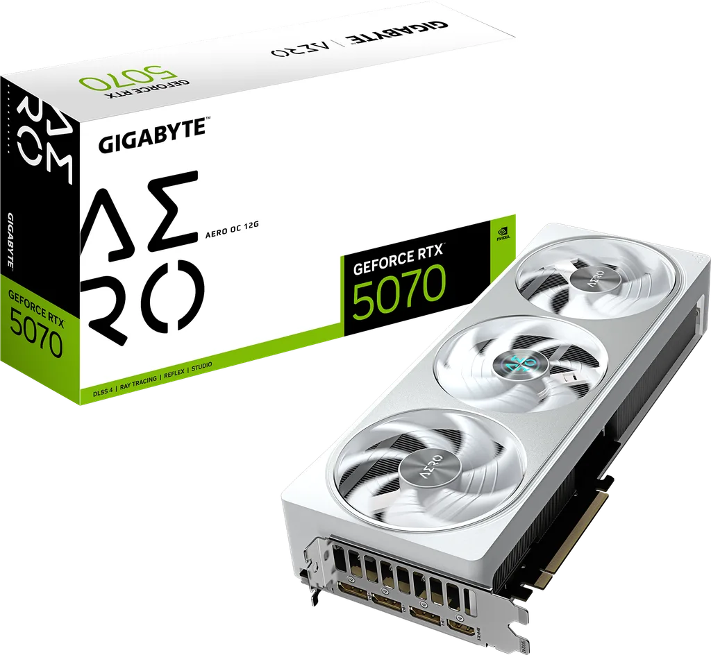 Gigabyte AERO OC GeForce RTX 5070 12GB 324mm
