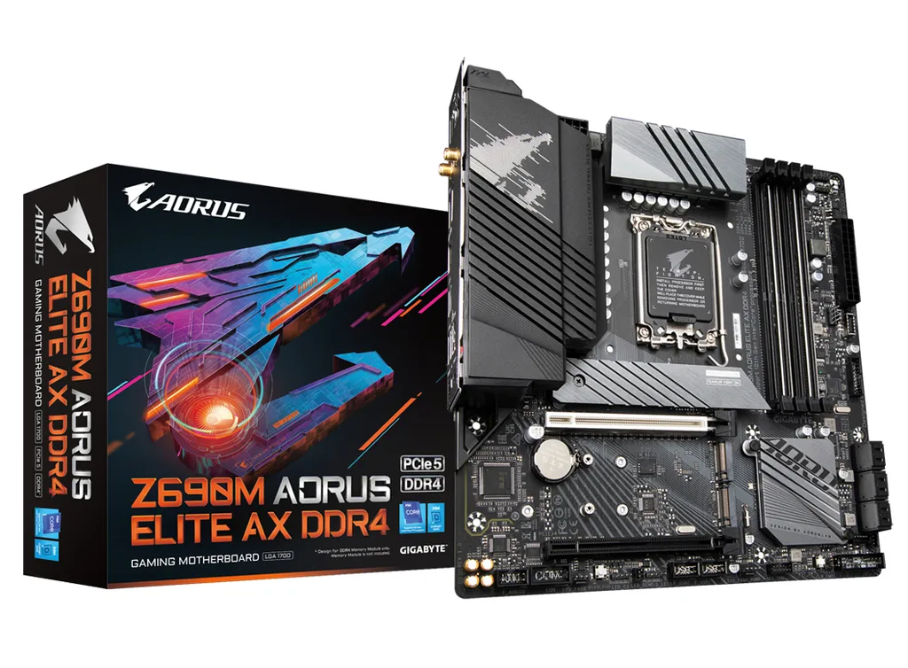 Gigabyte Z690M AORUS ELITE AX DDR4