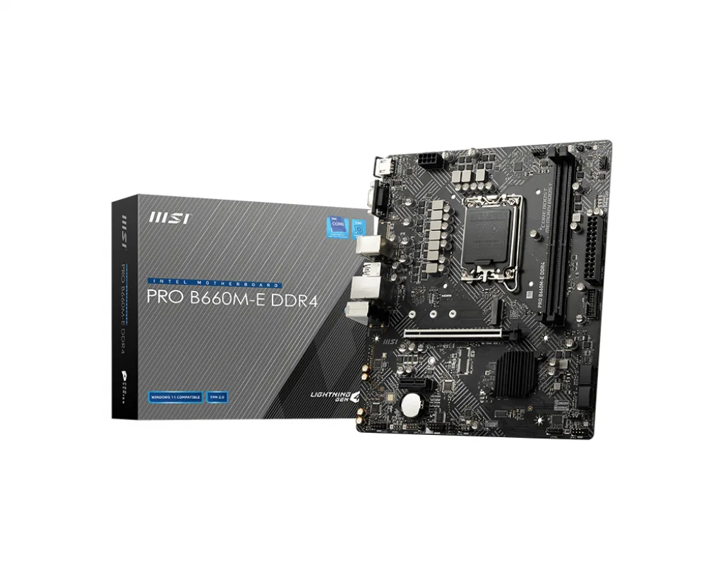 MSI MB PRO B660M-E DDR4
