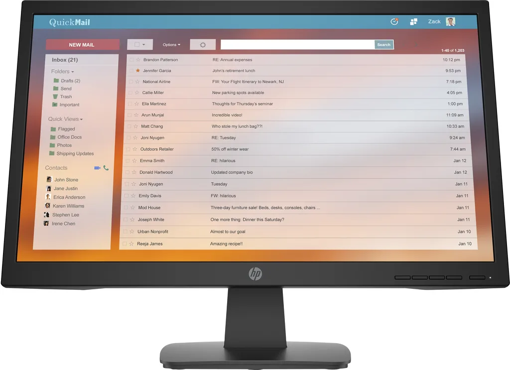 HP P22v G4