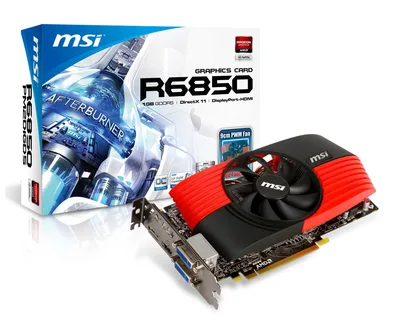 MSI R6850-PM2D1GD5/OC Radeon HD 6850