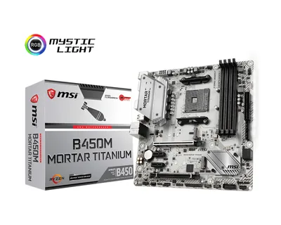 MSI B450M MORTAR TITANIUM