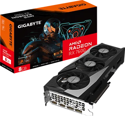 Gigabyte GAMING OC Radeon RX 7600 8GB 282mm