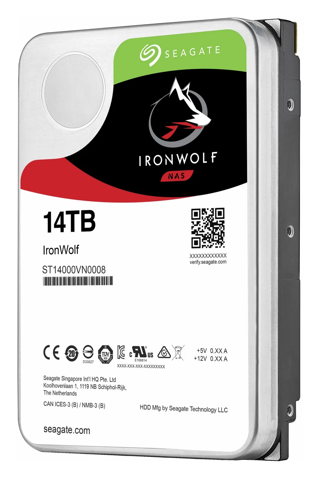 Seagate IronWolf NAS 14TB 7200rpm 3.5"