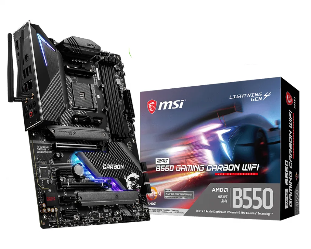 MSI MPG B550 GAMING CARBON WIFI