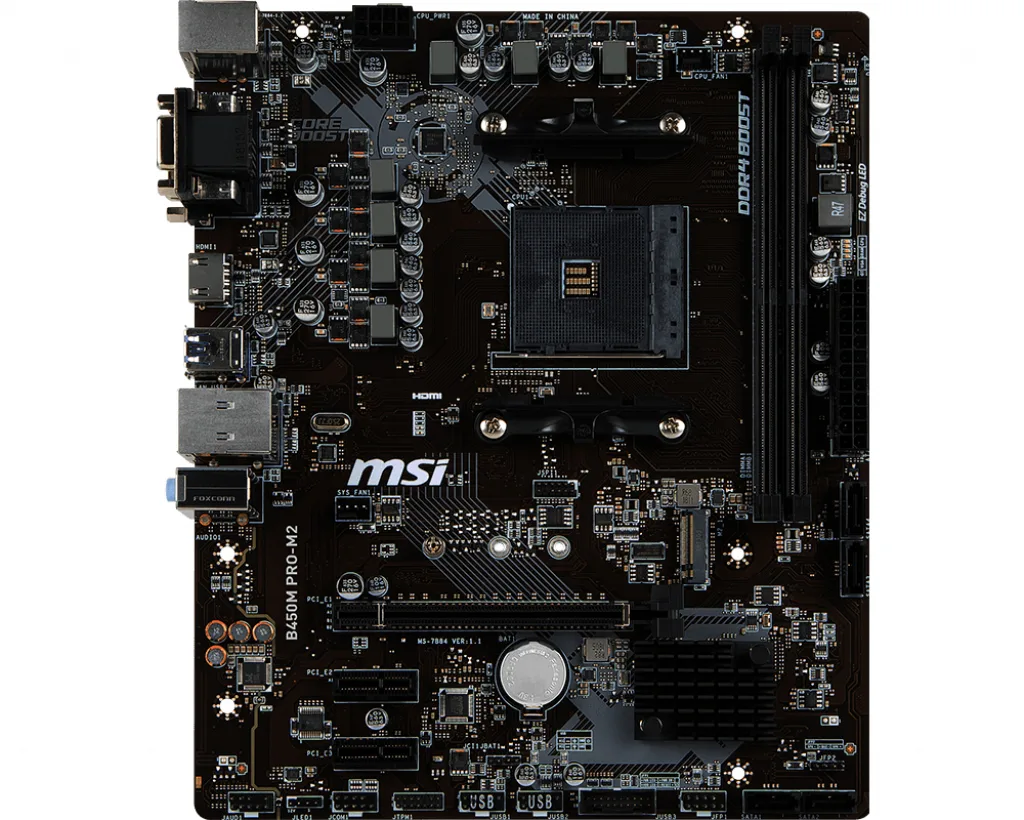 MSI B450M PRO-M2 V2