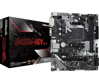 ASRock B450M-HDV R4.0
