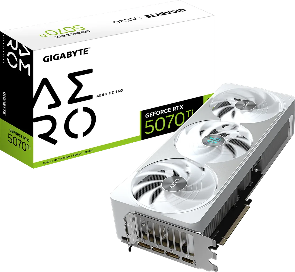 Gigabyte AERO OC GeForce RTX 5070 Ti 16GB 340mm
