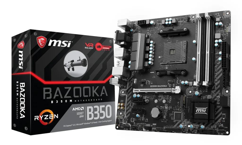 MSI B350M BAZOOKA