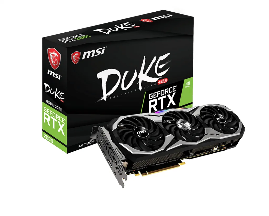 MSI DUKE GeForce RTX 2080 8GB 314mm