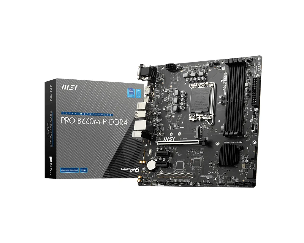MSI PRO B660M-P DDR4