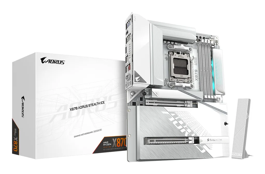Gigabyte X870 AORUS STEALTH ICE