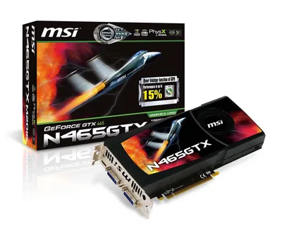 MSI N465GTX-M2D1G GeForce GTX 465
