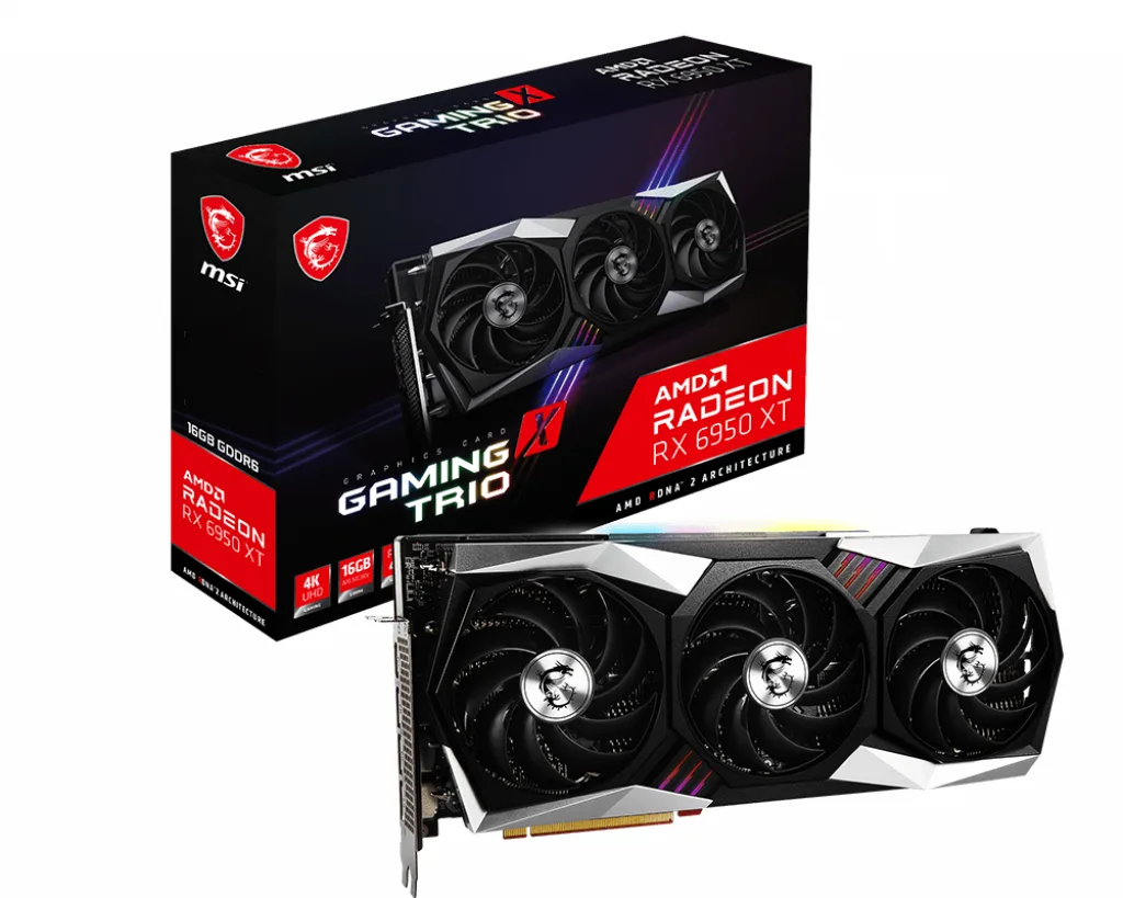 MSI GAMING X TRIO Radeon RX 6950 XT 16GB 325mm