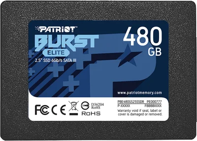Patriot Burst Elite 480GB SSD 2.5"