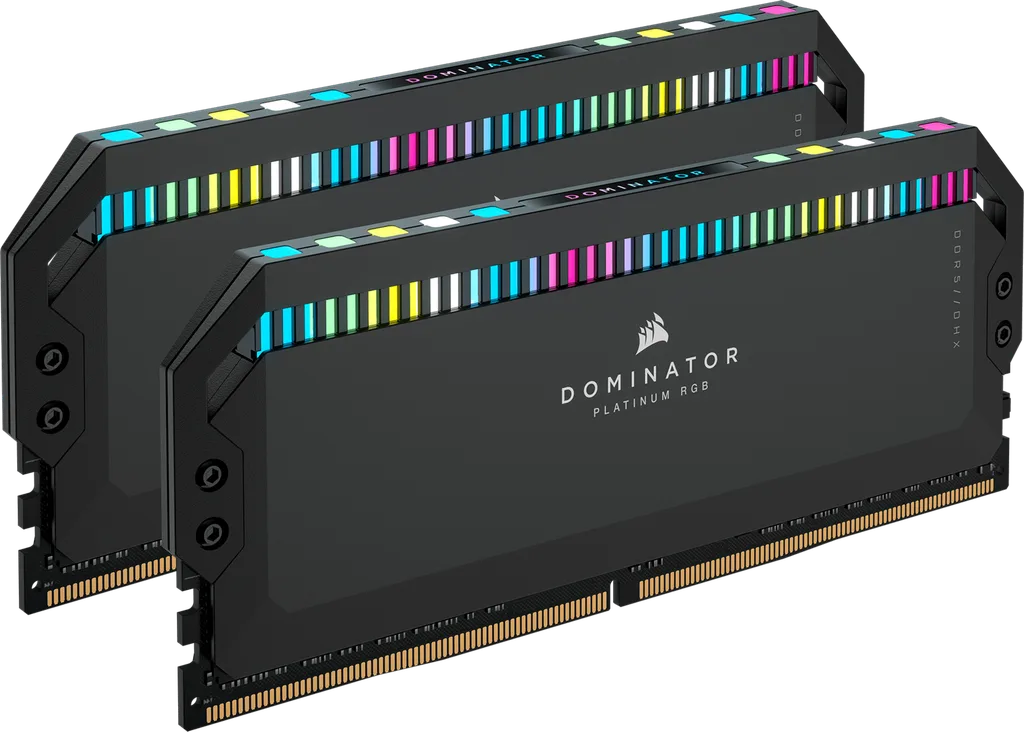 Corsair Dominator Platinum RGB 32 GB (2x16GB) DDR5-6200 CL36 (Black)
