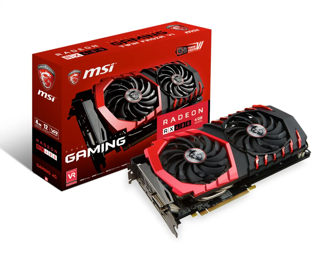 MSI Radeon RX 480 4G