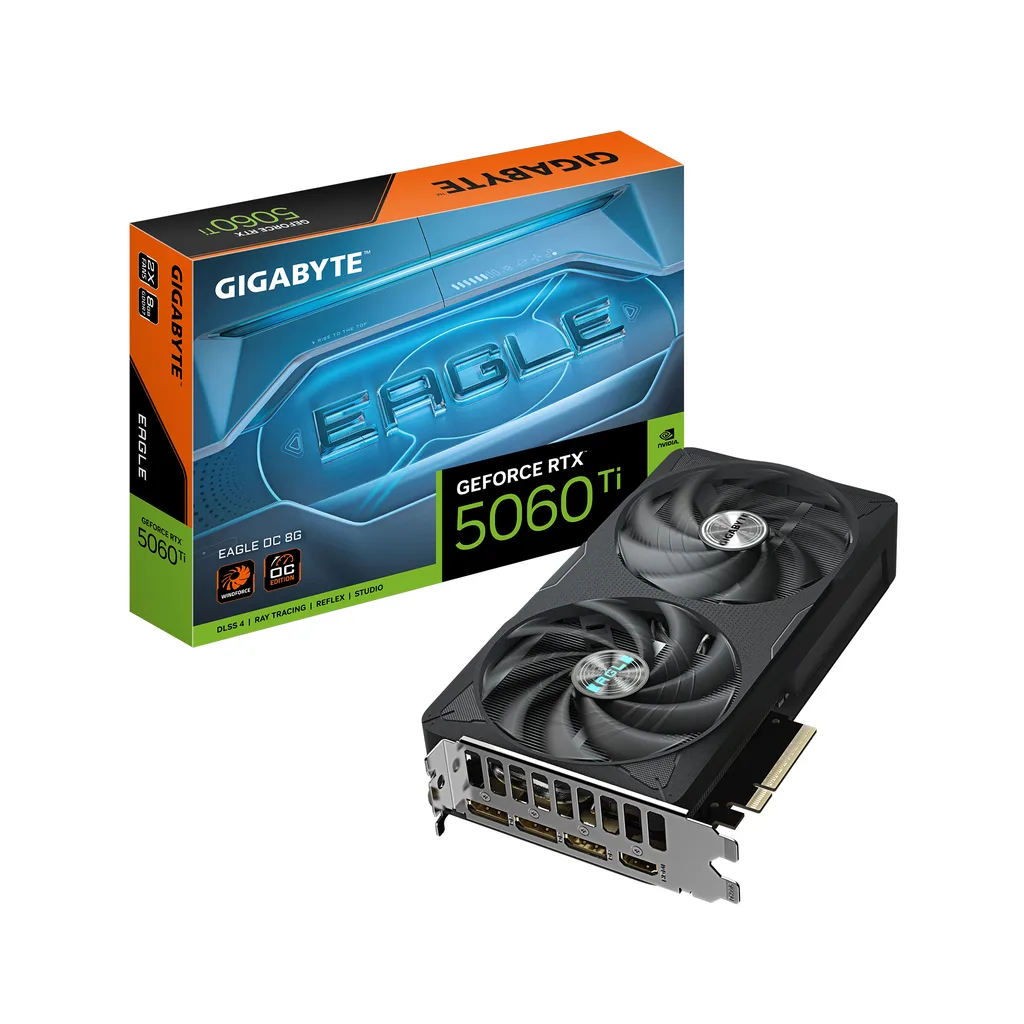 Gigabyte EAGLE OC GeForce RTX 5060 Ti 8GB 215mm