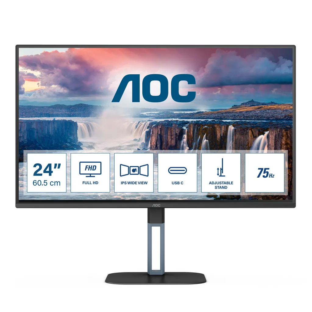 AOC 24V5C/BK