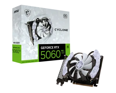 MSI GAMING OC GeForce RTX 5060 Ti 8GB 247mm