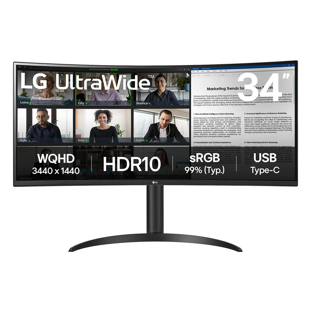 LG 34WR55QK-B