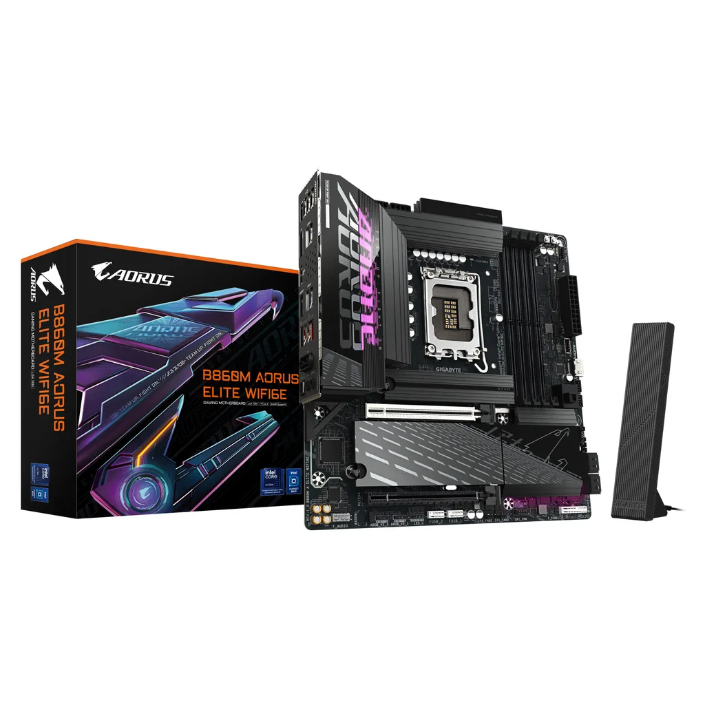 Gigabyte B860M AORUS ELITE WIFI6E ICE