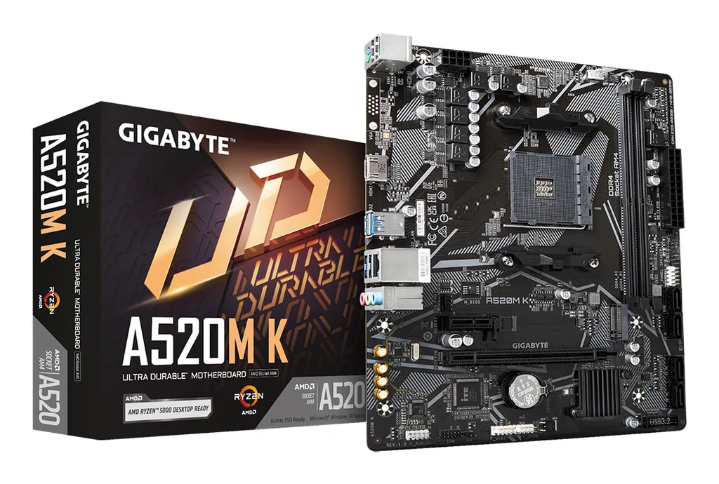 GIGABYTE A520M K (rev. 1.0)