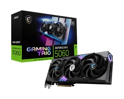 MSI GAMING TRIO OC GeForce RTX 5060 8GB 300mm (White)