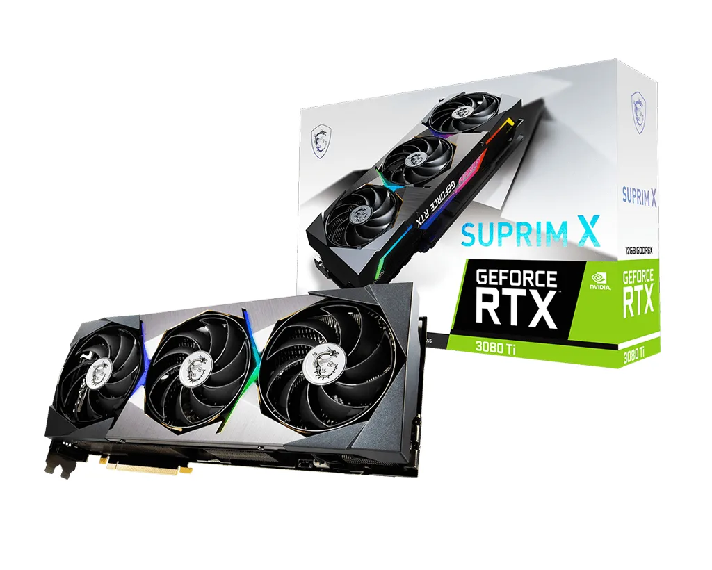 MSI SUPRIM X GeForce RTX 3080 Ti 12GB 336mm
