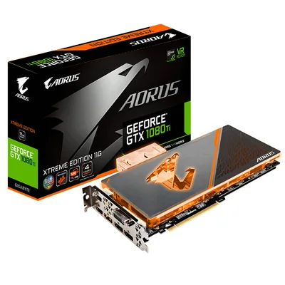 Gigabyte AORUS WATERFORCE GeForce GTX 1080 Ti 11GB 267mm