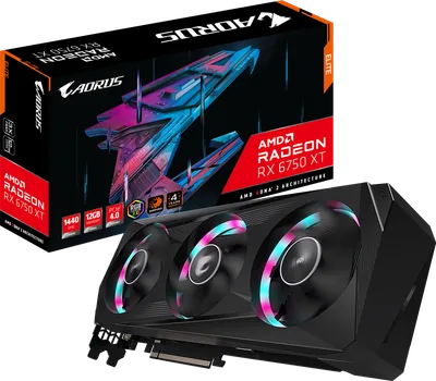 Gigabyte AORUS ELITE Radeon RX 6750 XT 12GB 296mm