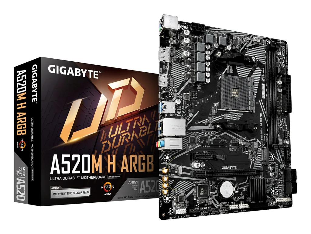 GIGABYTE A520M H ARGB