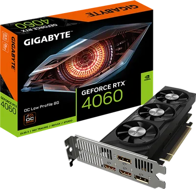Gigabyte OC Low Profile GeForce RTX 4060 8GB 182mm