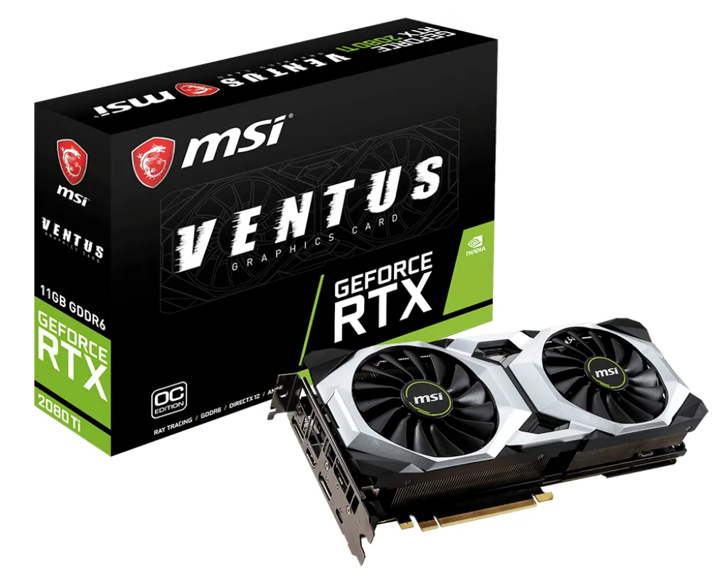 MSI GeForce RTX 2080 TI VENTUS 11G OC