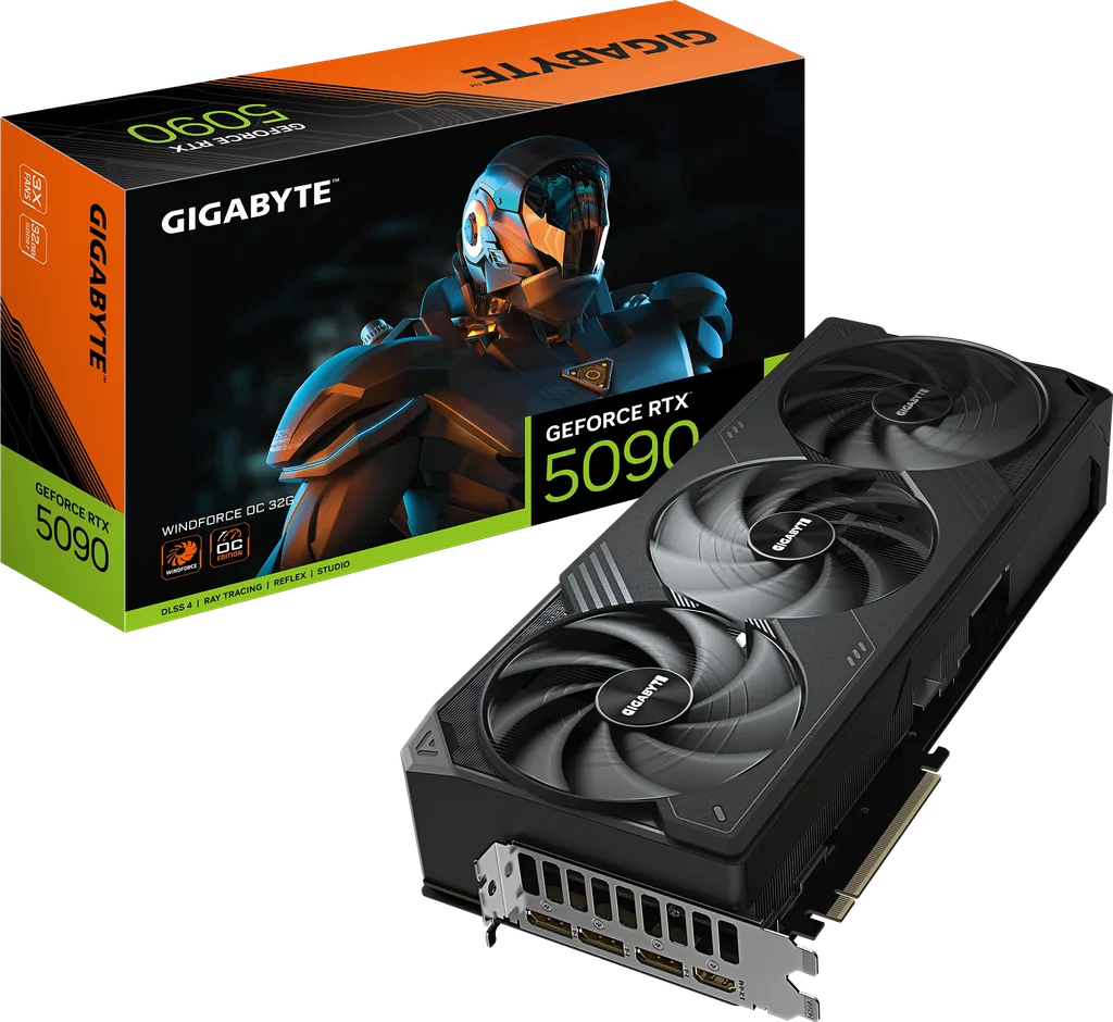 Gigabyte WINDFORCE OC GeForce RTX 5090 32GB 342mm