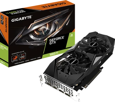Gigabyte WINDFORCE OC GeForce GTX 1660 Ti 6GB 265mm