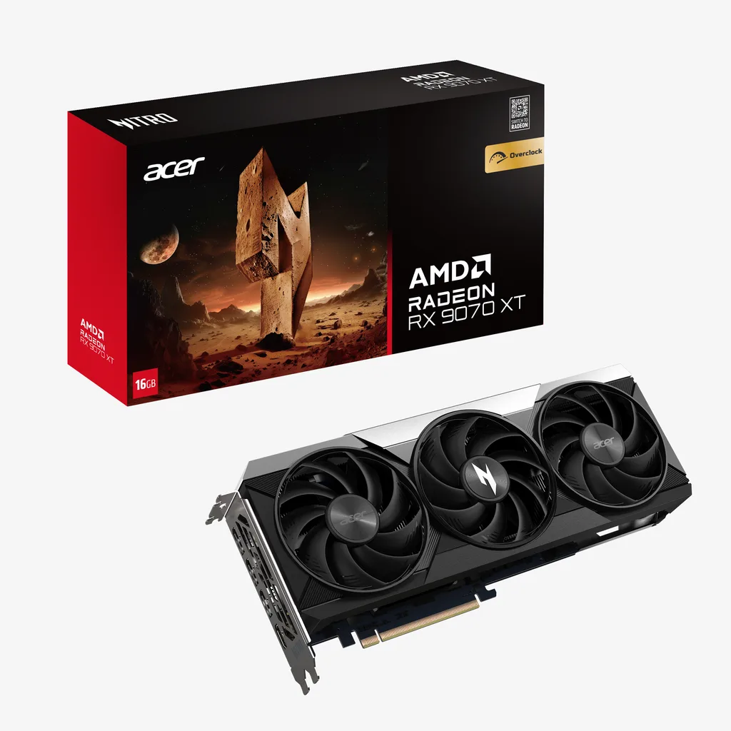 Acer Nitro OC Radeon RX 9070 XT 16GB 297mm