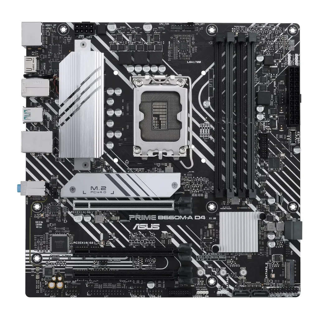 ASUS 1700 PRIME B660M-A D4 M-ATX