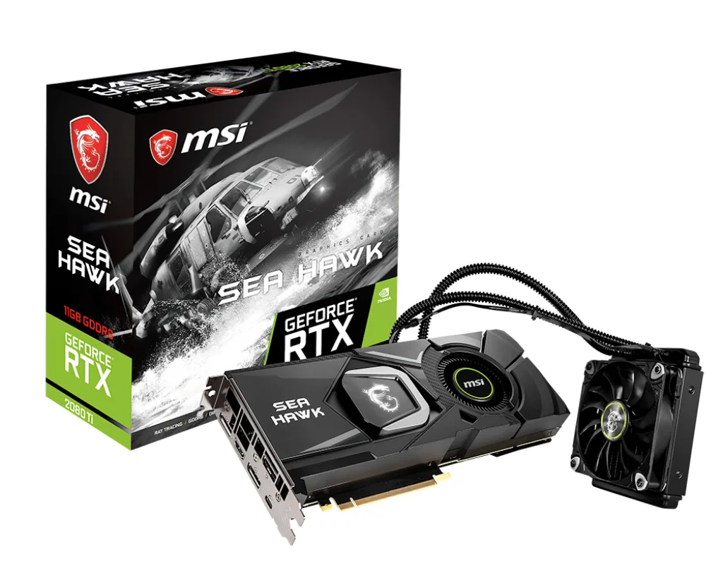 MSI SEA HAWK X GeForce RTX 2080 8GB 268mm