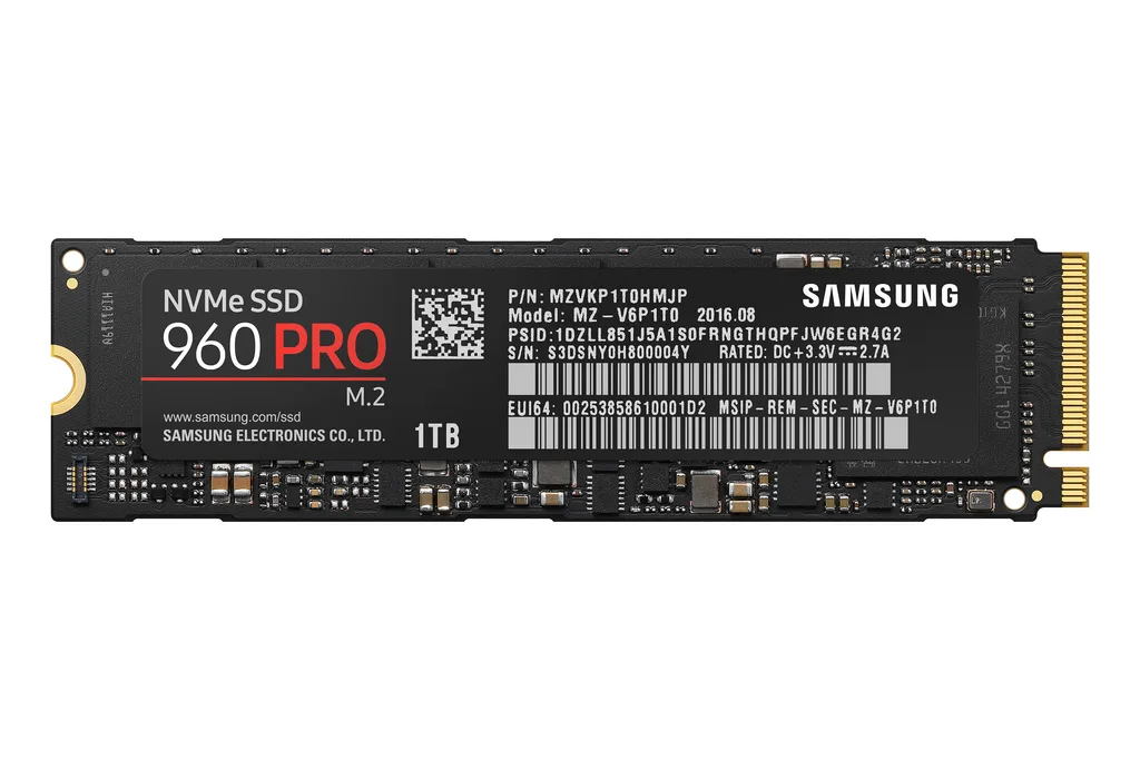 Samsung 960 Pro 512GB SSD M.2-2280
