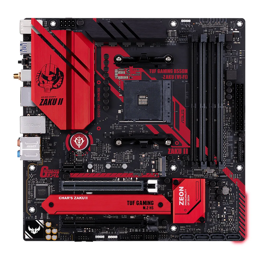 ASUS TUF GAMING B550M (WI-FI) ZAKU II EDITION
