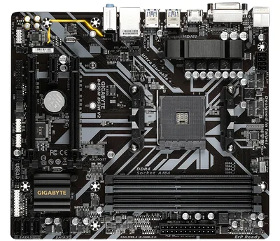 GIGABYTE GA-B450M-DS3H V2 (AM4) (D)