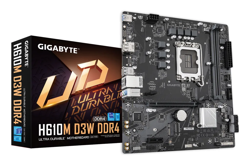 GIGABYTE H610M D3W DDR4