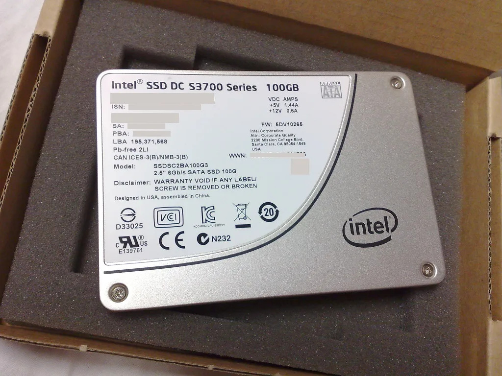 Intel DC S3700