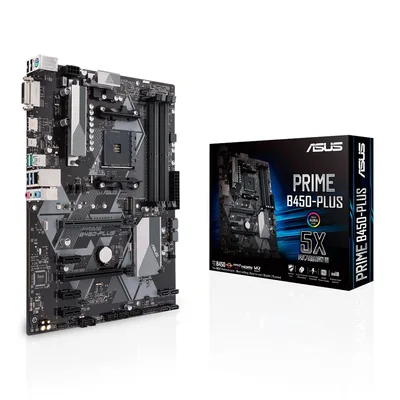 ASUS Prime B450-Plus + AMD Ryzen 3 1300X