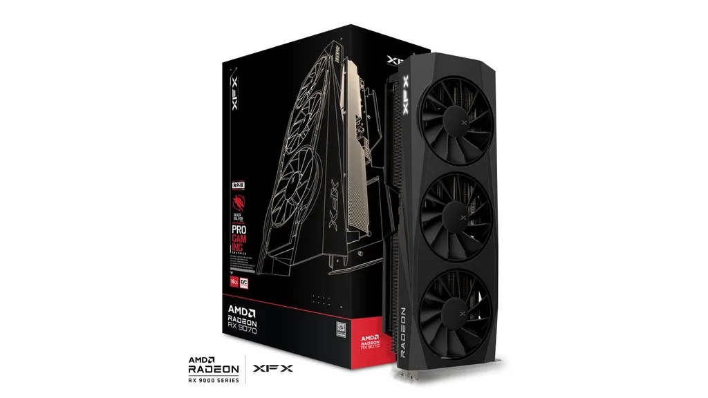 XFX Quicksilver OC Radeon RX 9070 16GB 355mm